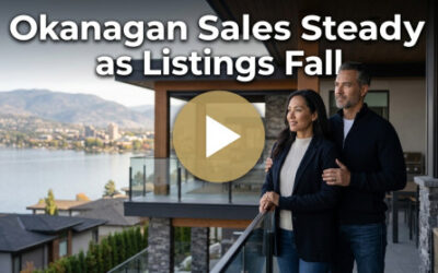 Okanagan Sales Steady as Listings Fall