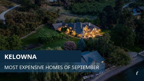 Kelowna – Most Expensive Homes of September 2026